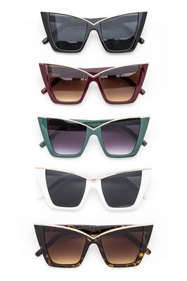 Extreme Cateye Fashion Sunglasses Set