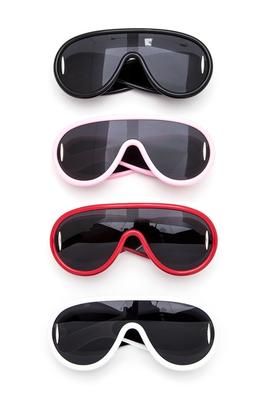 Oversize Shield Iconic Sunglasses Set
